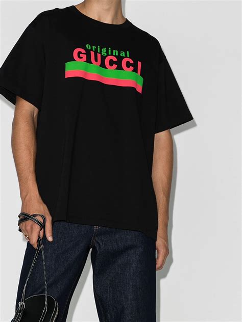 gucci logo tee sale|Gucci graphic t shirt.